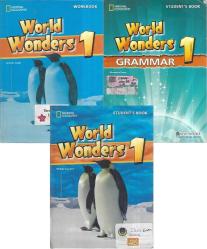 WORLD WONDERS (1-SUTUDENT'S BOOK 2-WORKBOOK 3-GRAMMAR 1-2-3 KİTAP TAKIM)