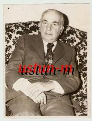 MÜNİR NURETTİN SELÇUK BÜYÜK BOY ESKİ FOTOĞRAF...