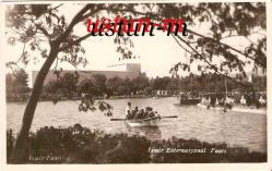 İZMİR FUARI GENEL HAVUZ VE KAYIK ESKİ FOTOKART...