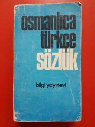 OSMANLICA TÜRKÇE SÖZLÜK
