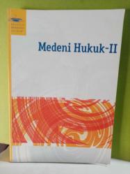 MEDENİ HUKUK II (AÖF)-2.EL