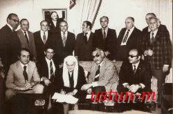 SABANCI AİLESİ SİYAH-BEYAZ ESKİ DÖNEM FOTOĞRAFI...