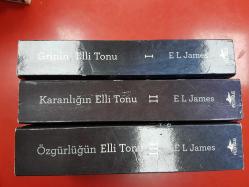 ELLİ TON ÜÇLEMESİ 1- GRİNİN ELLİ TONU 2-KARANLIĞIN ELLİ TONU 3-ÖZGÜRLÜĞÜN ELLİ TONU ÜÇ KİTAP TAKIM (İLK BASKI)