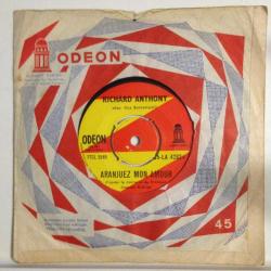 Richard Anthony / Aranjuez, Mon Amour - Plante Un Arbre - Les Mains Dans Les Poches / Turkey 1967 / 45'lik EP / *pop*