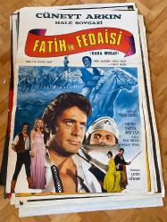 Efemera - FATİH'İN FEDAİSİ KARA MURAT FİLMİNİN AFİŞİ OYNAYANLAR: CÜNEYT ARKIN, HALE SOYGAZİ, EROL TAŞ, MUALLA OMAY - kitantik - kitaLog
