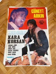 Efemera - MALKOÇOĞLU KARA KORSAN FİLMİNİN AFİŞİ OYNAYANLAR: CÜNEYT ARKIN, NEBAHAT ÇEHRE, TANJU GÜRSU, BEHÇET NACAR - kitantik - kitaLog