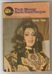 SEVİM TUNA KAPAKLI TÜRK MÜZİĞİ ŞARKI SÖZÜ DERGİSİ...