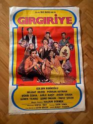 Efemera - GIRGIRİYE FİLM AFİŞİ [ YÖNETMEN: KARTAL TİBET / GÜLŞEN BUBİKOĞLU - MÜJDAT GEZEN - PERRAN KUTMAN - MÜNİR ÖZKUL - ADİLE NAŞİT - AYŞEN GRUDA ] - kitantik - kitaLog