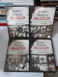 SONER YALÇIN ORADAYDIM - POPÜLER TARİH - SİYASET - DAVALAR - TOPLUMSAL OLAYLAR - 4 DVD