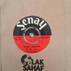 Efemera - Kandıralı / Gayda Arnavut - Çifte Kiriş / 45'lik plak - kitantik - kitaLog