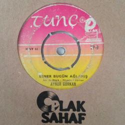 Aynur Gürkan / Esmer Bugün Ağlamış - Çok Verdi Felek Bu Derdi / 45'lik plak