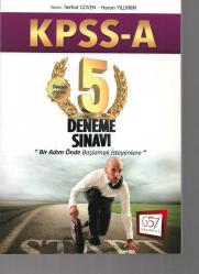 KPSS A Grubu Tamamı Çözümlü 5 Deneme Sınavı