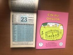 23 Temmuz 2003 hediyelik orijinal Fazilet takvim yaprağı (Cin Ali kitabı hediyeli:)