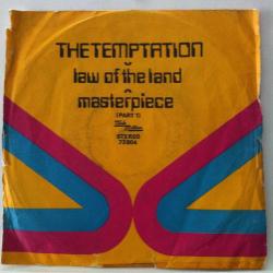 The Temptation / Law Of The Land - Masterpiece / Turkey 1973 / 45'lik / *funk soul*