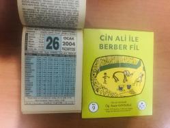 26 Ocak 2004 hediyelik orijinal Fazilet takvim yaprağı (Cin Ali kitabı hediyeli:)