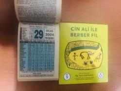 29 Ocak 2004 hediyelik orijinal Fazilet takvim yaprağı (Cin Ali kitabı hediyeli:)