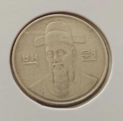 1990 GÜNEY KORE 100 WON ORİJİNAL MADENİ PARASI TL1BB2