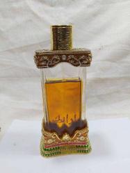 Antika - Ş2--POMPALI YARI DOLU ARAP PARFÜM ŞİŞESİ - kitantik - kitaLog