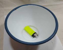 ESKİ EMAYE ÇORBA KASESİ