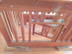 AHŞAP EL YAPIMI ESKİ KUŞ KAFESİ