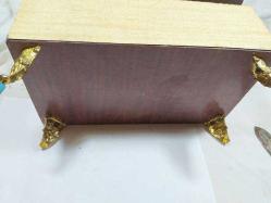 1970LERDEN FORMİKA KAPLI AHŞAP AYNALI TRAŞ KUTUSU