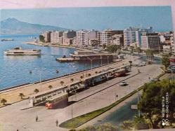 K83- KARŞIYAKA VAPUR İSKELESİ KARTPOSTALI