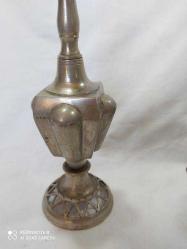 M1--BÜYÜK BOY ANTİKA PİRİNÇ GÜLABDAN-33,5 CM