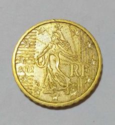 PR46------2002 FRANSA 10 EURO CENT