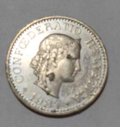 PR53----1984 İSVİÇRE 10 RAPPEN