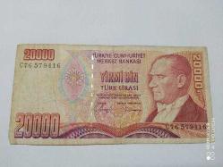 P104-----KAĞIT YİRMİ BİN TÜRK LİRASI-416