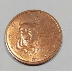 PR46------2002 FRANSA 5 EURO CENT