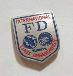 R25-----INTENATIONAL CLASS ORGANIZATION TÜRKİYE ROZET