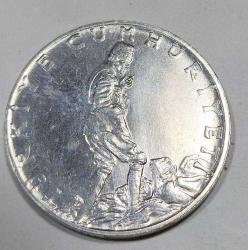 P43---1977 MADENİ PARA-2.5 LİRA-TEMİZ