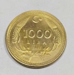 Efemera - P22---1990 MADENİ PARA-1000 LİRA- - kitantik - kitaLog
