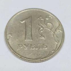 P55----2009 RUSYA MADENİ PARA-1 RUBLE