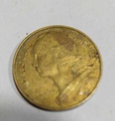 P10-1983 FRANSA MADENİ PARA-10 CENTIMES