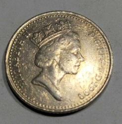 P51------1996 İNGİLTERE MADENİ PARA-10 PENC