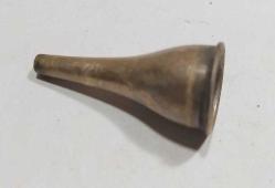 K411---- GÜMÜŞ KAPLAMA MİNİ BOY HUNİ-4,2 CM BOYU