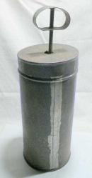 TÜRKİLİ KONSERVE KUTUSUNDAN YAPILMIŞ TENEKE YAYIK