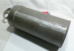 TÜRKİLİ KONSERVE KUTUSUNDAN YAPILMIŞ TENEKE YAYIK