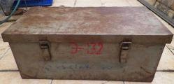 ANTİKA ASKERİ METAL SANDIK-BÜYÜK BOY