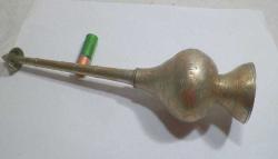 M1--PİRİNÇ EL DEKORLU GÜLABDAN-25 CM BOYUNDA