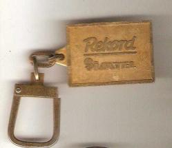 A16------REKORD SİMTEL METAL ANAHTARLIK-