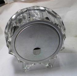 MAAK MARKA CAM KASA PİLLİ RUS MASA SAATİ-ÇALIŞMIYOR