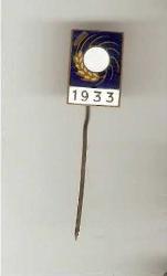 R6--1933 BAŞAK AY TEMALI MİNELİ İĞNELİ ZİRAAT FAKÜLTESİ ROZET
