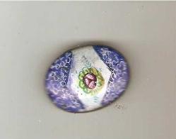 BR2-----ESKİ ASYA TÜRKMEN İŞİ MİNELİ BROŞ