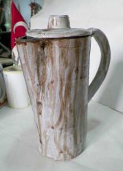 SIRLI SERAMİK SÜRAHİ-KAPAĞI MUMLUK