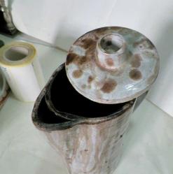 SIRLI SERAMİK SÜRAHİ-KAPAĞI MUMLUK