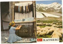 KAYSERİ PARÇALI KARTPOSTALI