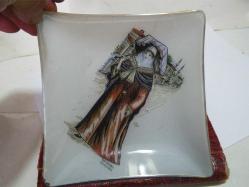 P90--ESKİ İSTANBUL TEMALI CAM TABAK